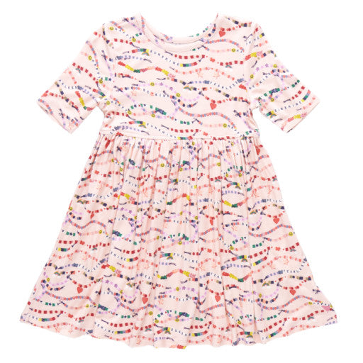 Pink Chicken Friendship Bracelet Bamboo Steph Dress