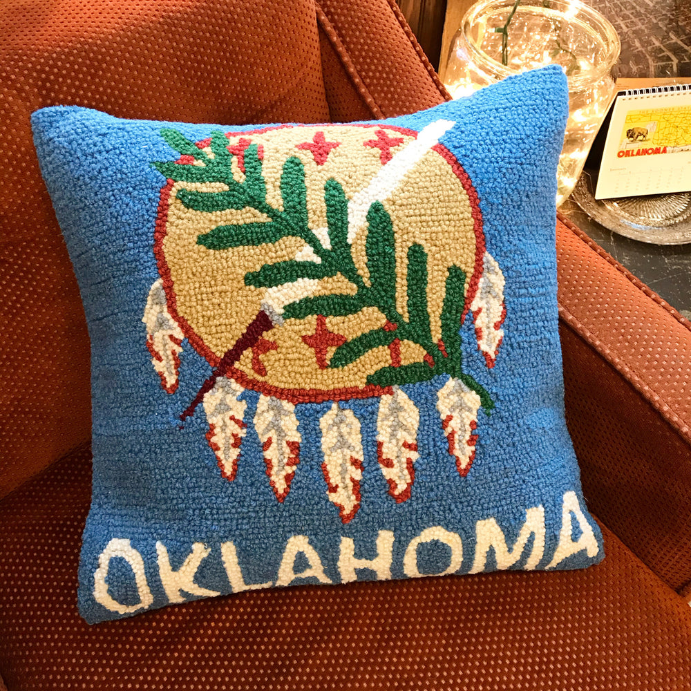 Oklahoma Flag Pillow