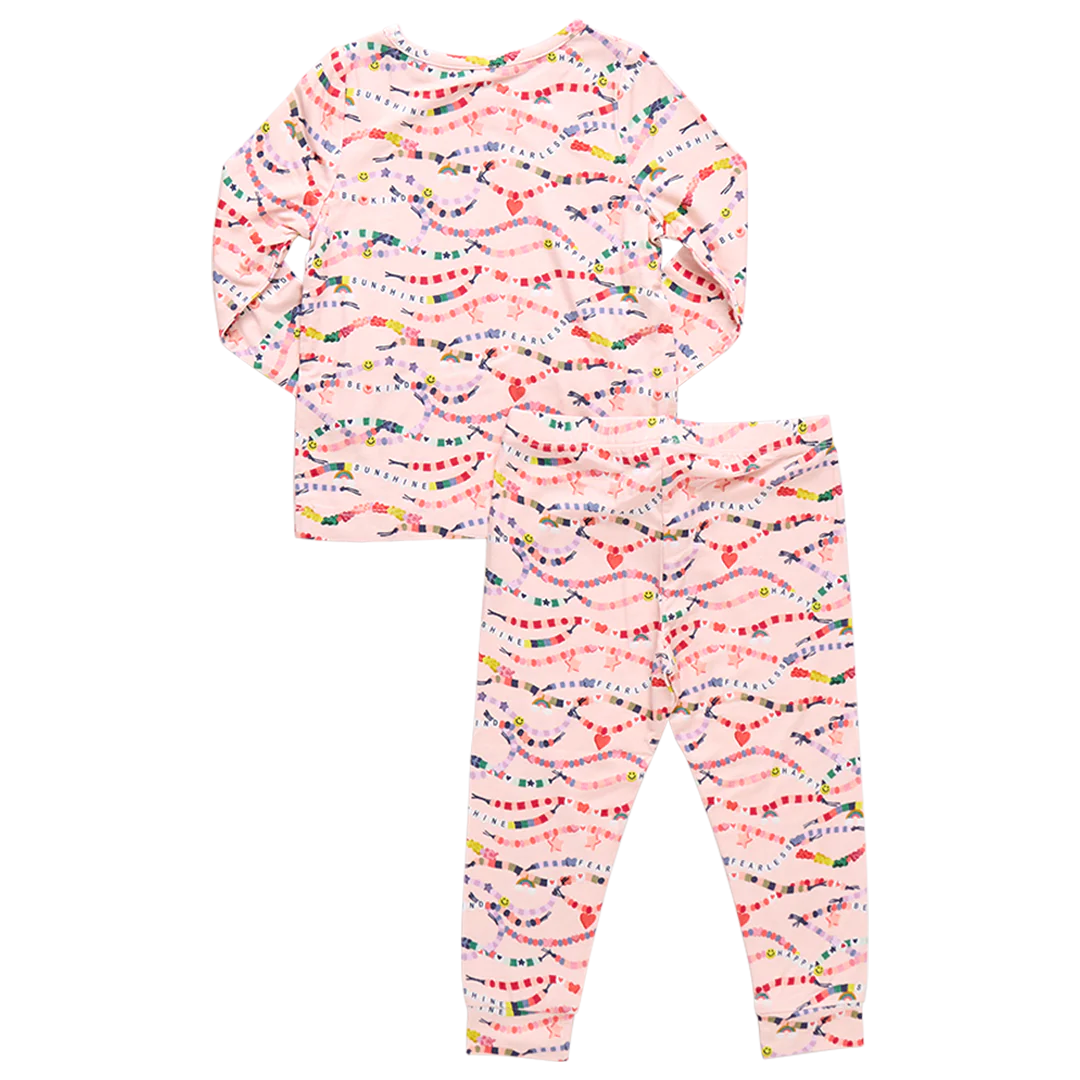 Pink Chicken - Friendship Bracelet Bamboo PJ Set