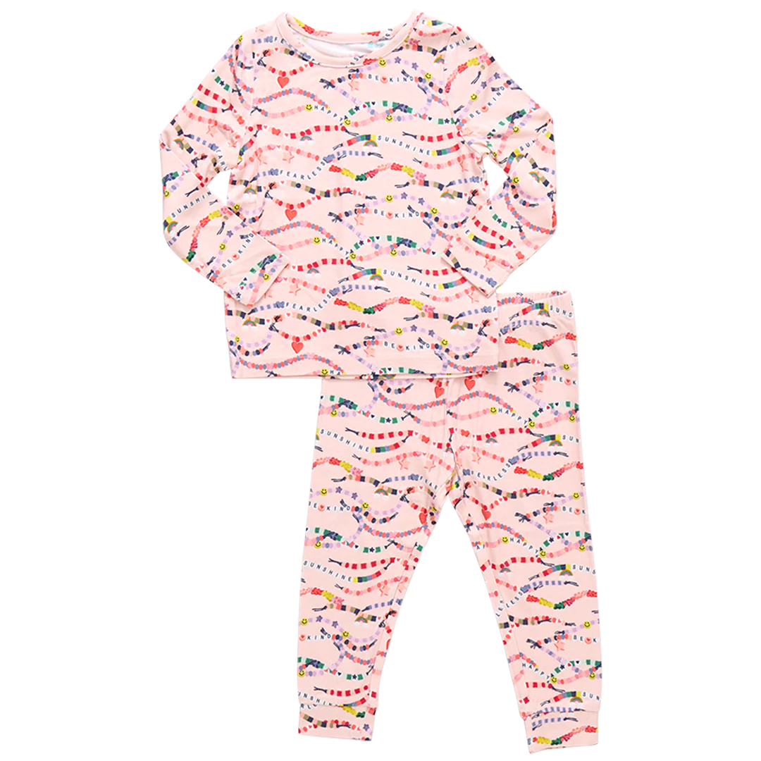 Pink Chicken - Friendship Bracelet Bamboo PJ Set