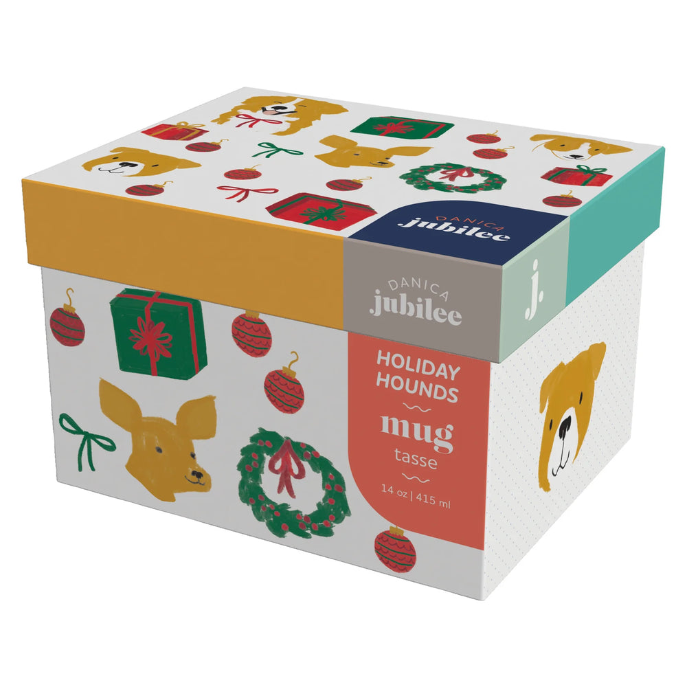 Holiday Hounds Mug in a Box