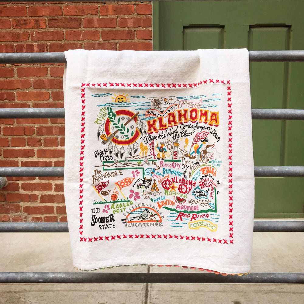 Oklahoma Dish Towel