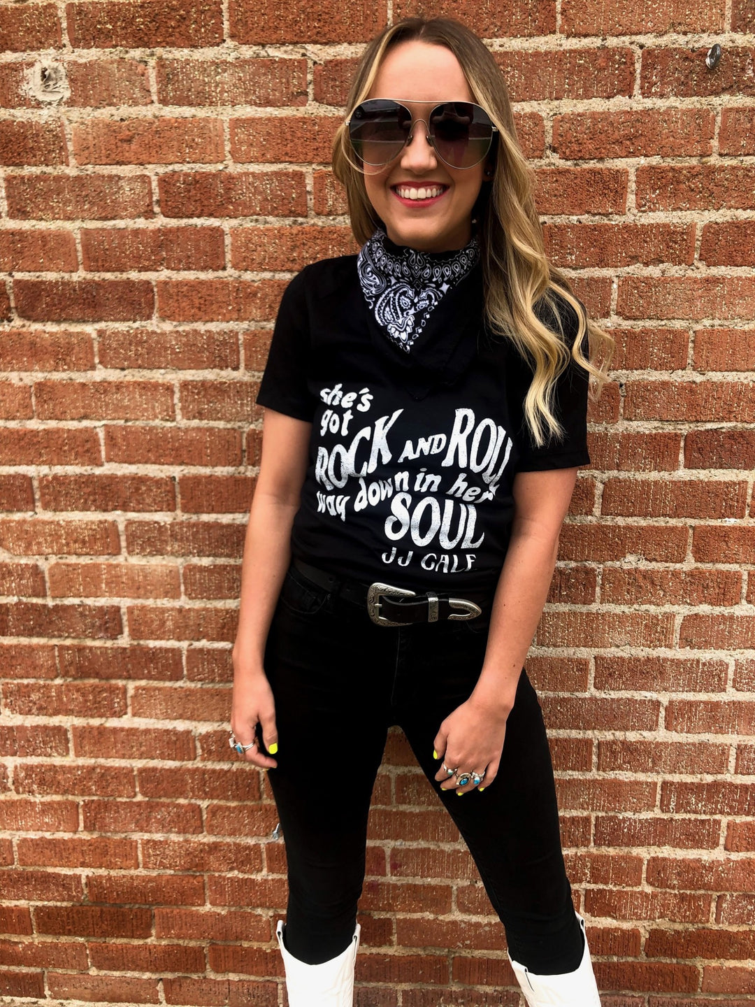 Rock and Roll Soul Women's Relaxed Vneck