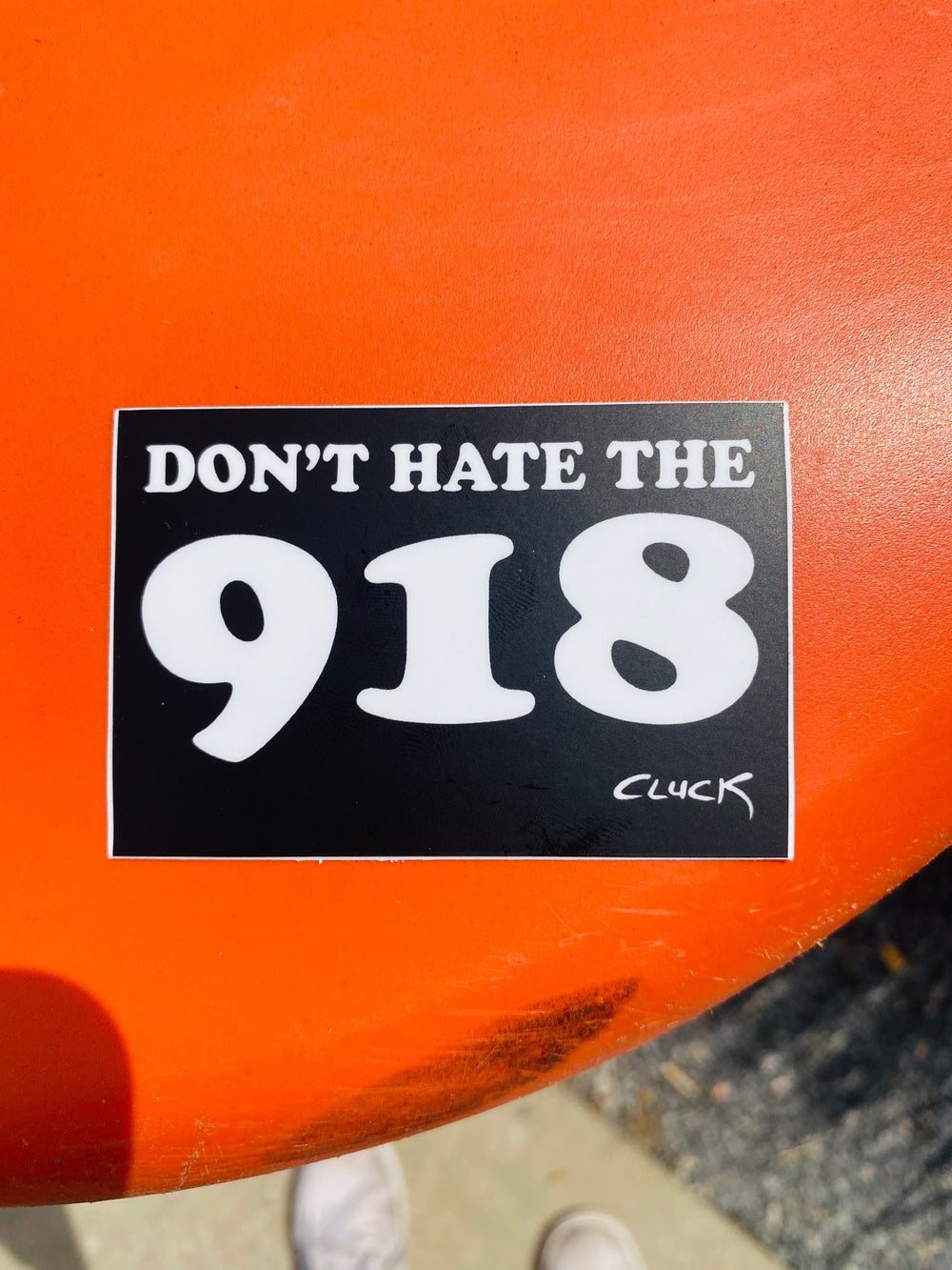 Don't Hate The 918 Sticker