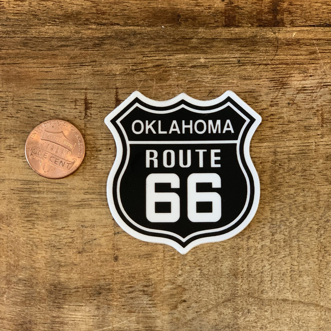 Oklahoma Route 66 Sticker