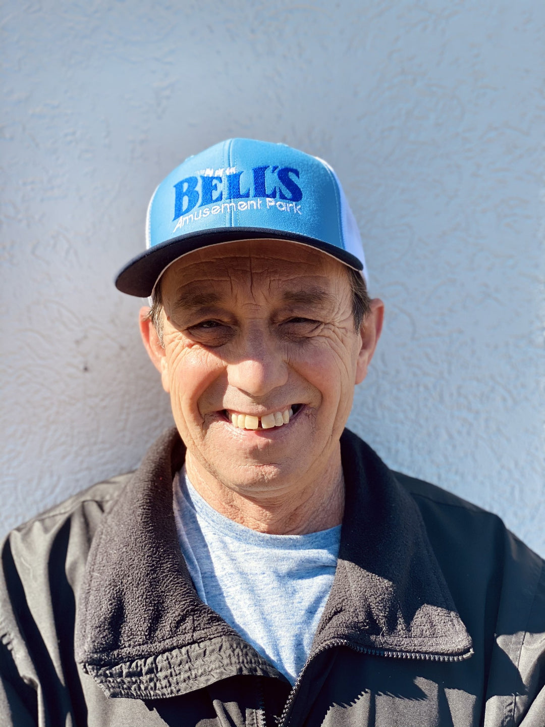 Bell's Snapback Trucker Hat - Columbia Blue