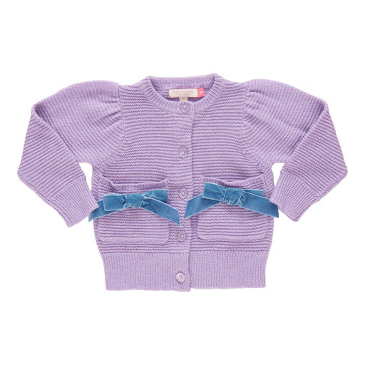 Pink Chicken - Bows Liliac Pocket Sweater