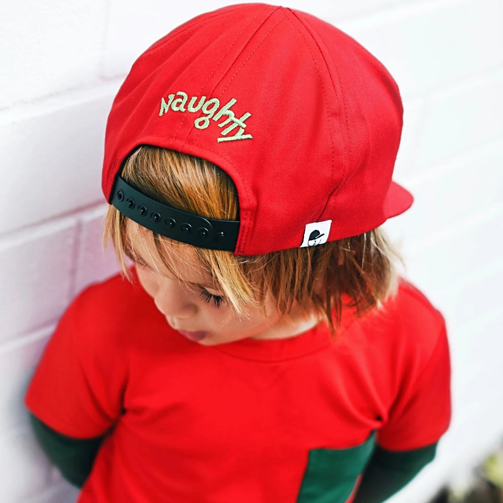 Kid's Naughty or Nice Trucker Hat