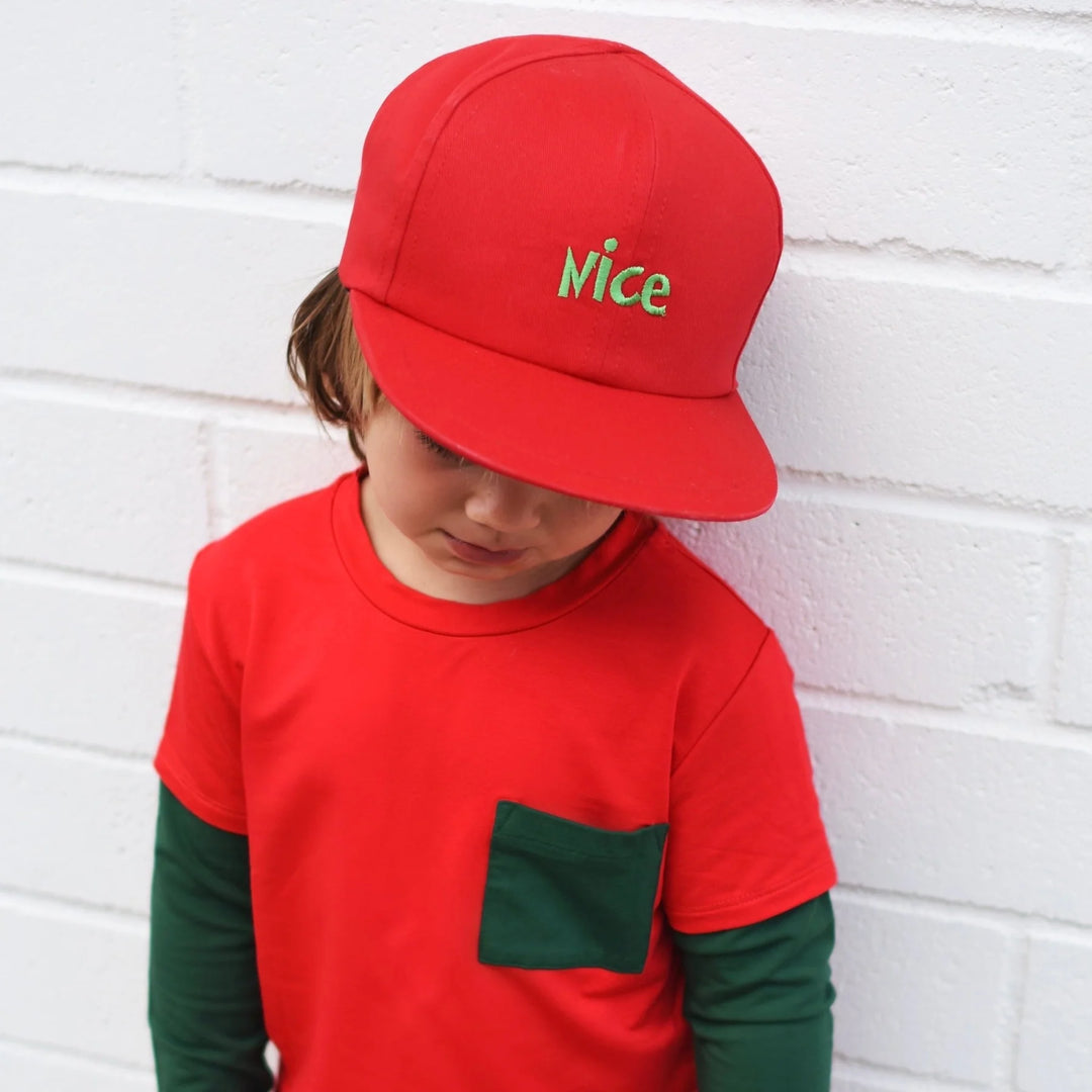 Kid's Naughty or Nice Trucker Hat