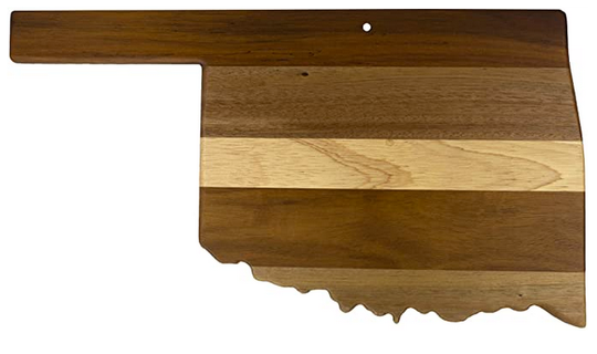 Rock & Branch Shiplap Oklahoma Serving Board