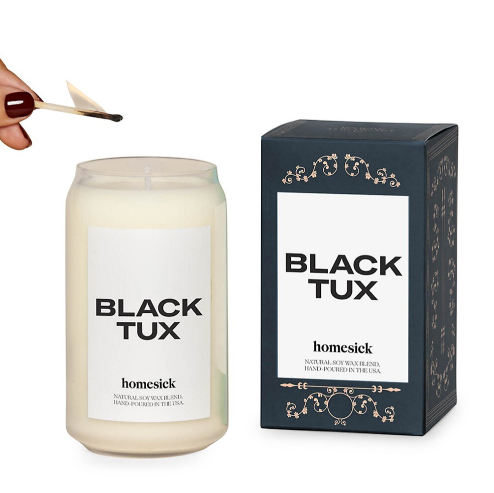 Black Tux Candle