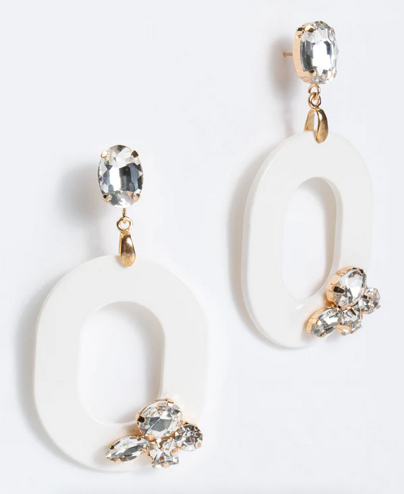 Rebecca Crystal Drop Earring