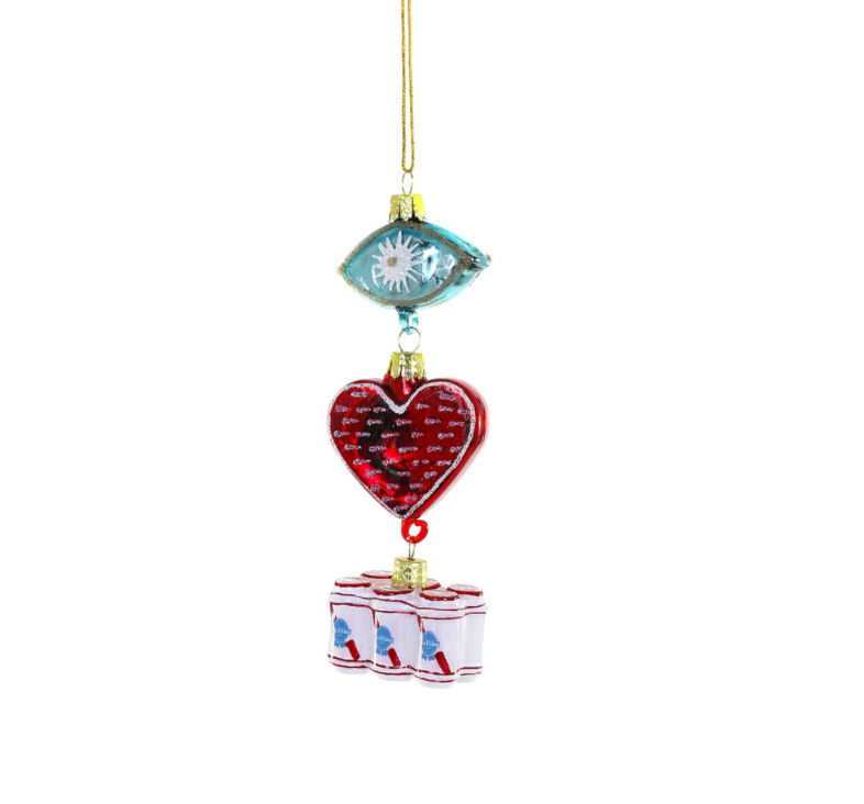 I Heart Beer Ornament