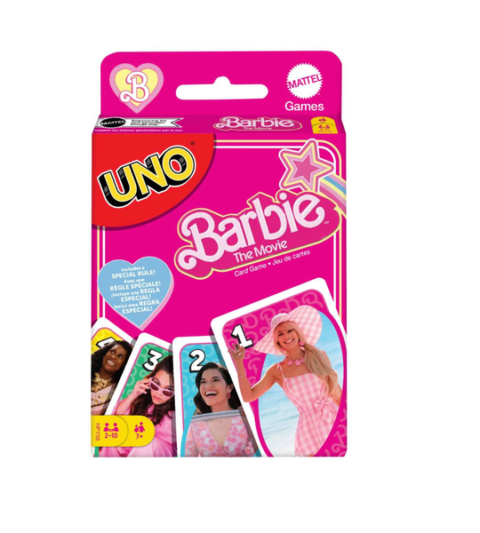 Barbie Movie Uno Card Game