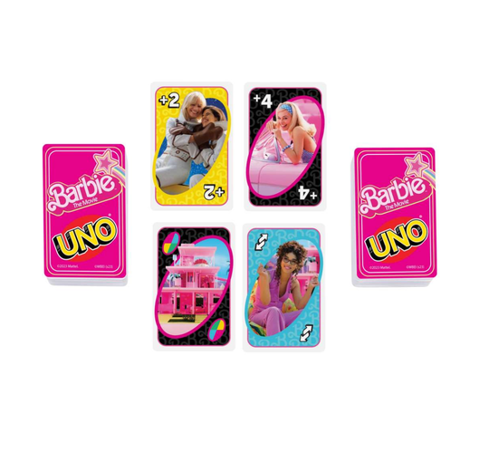 Barbie Movie Uno Card Game