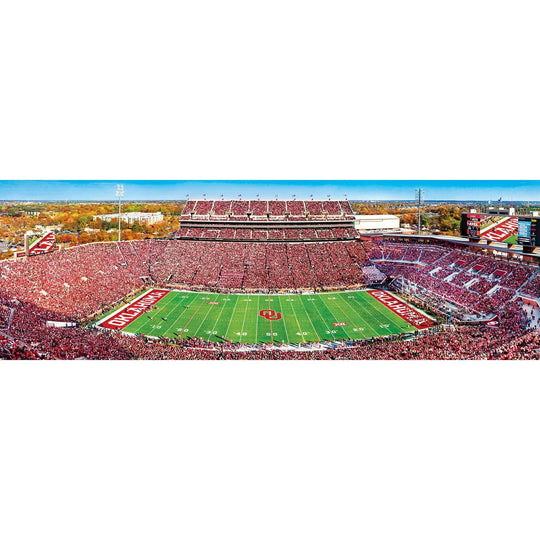 Oklahoma Sooners 1000 Piece Panoramic Puzzle