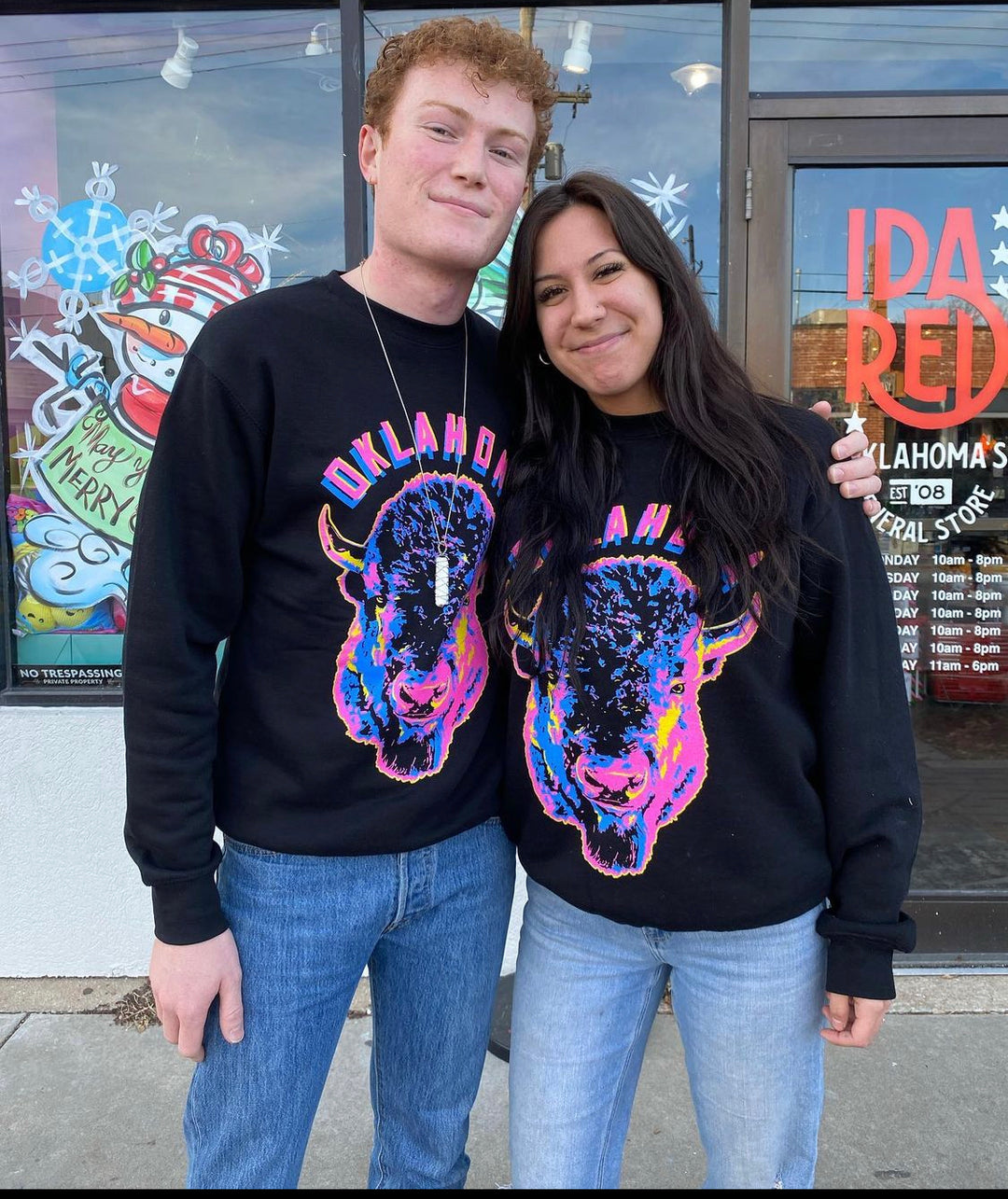 Neon Bison Sweatshirt